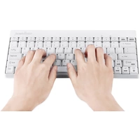 Perixx PERIDUO-712WDE Funk Tastatur, Maus-Set Deutsch, QWERTZ Weiß Perixx PERIDUO-712WDE Funk Tastatur, Maus-Set Deutsch, QWERTZ Weiß
