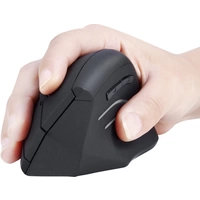 Perixx Perimice-608 Ergonomische Maus Funk Optisch Schwarz 6 Tasten 1600 dpi Ergonomisch, Integriertes Scrollrad Perixx Perimice-608 Ergonomische Maus Funk Optisch Schwarz 6 Tasten 1600 dpi Ergonomisch, Integriertes Scrollrad