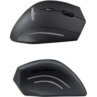 Perixx Perimice-608 Ergonomische Maus Funk Optisch Schwarz 6 Tasten 1600 dpi Ergonomisch, Integriertes Scrollrad Perixx Perimice-608 Ergonomische Maus Funk Optisch Schwarz 6 Tasten 1600 dpi Ergonomisch, Integriertes Scrollrad
