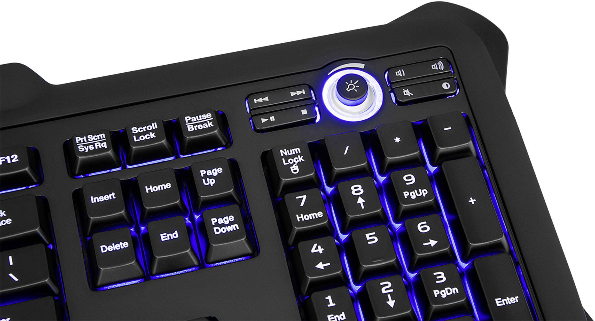 Perixx PX-1100DE USB Gaming-Tastatur Beleuchtet, Handballenauflage Deutsch, QWERTZ, Windows® Schwarz
