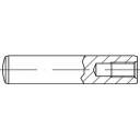 TOOLCRAFT 144767 Zylinderstift (Ø x L) 4mm x 12mm M3 Stahl 100St.