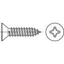 TOOLCRAFT 1068220 Senkblechschrauben 2.2 mm 13 mm Kreuzschlitz Phillips DIN 7982 Edelstahl A2 1000