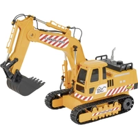 Carson RC Sport Raupenbagger 1:20 RC Einsteiger Funktionsmodell Baufahrzeug inkl. Akku, Ladegerät und Senderbatterien Carson RC Sport Raupenbagger 1:20 RC Einsteiger Funktionsmodell Baufahrzeug inkl. Akku, Ladegerät und Senderbatterien