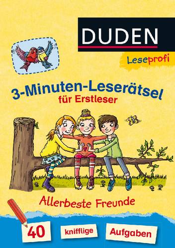 Duden Leseprofi - 3-Minuten-Leserätsel für Erstleser: Allerbeste Freunde 3270 1 St.