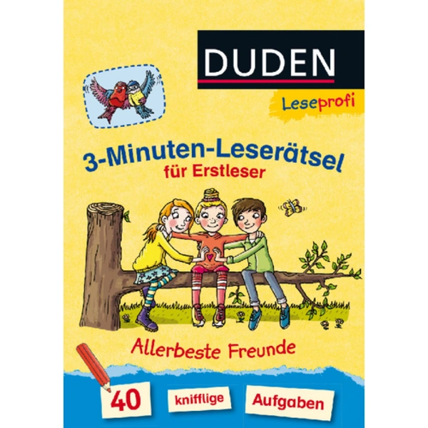 Duden Leseprofi - 3-Minuten-Leserätsel für Erstleser: Allerbeste Freunde 3270 1 St. Duden Leseprofi - 3-Minuten-Leserätsel für Erstleser: Allerbeste Freunde 3270 1 St.