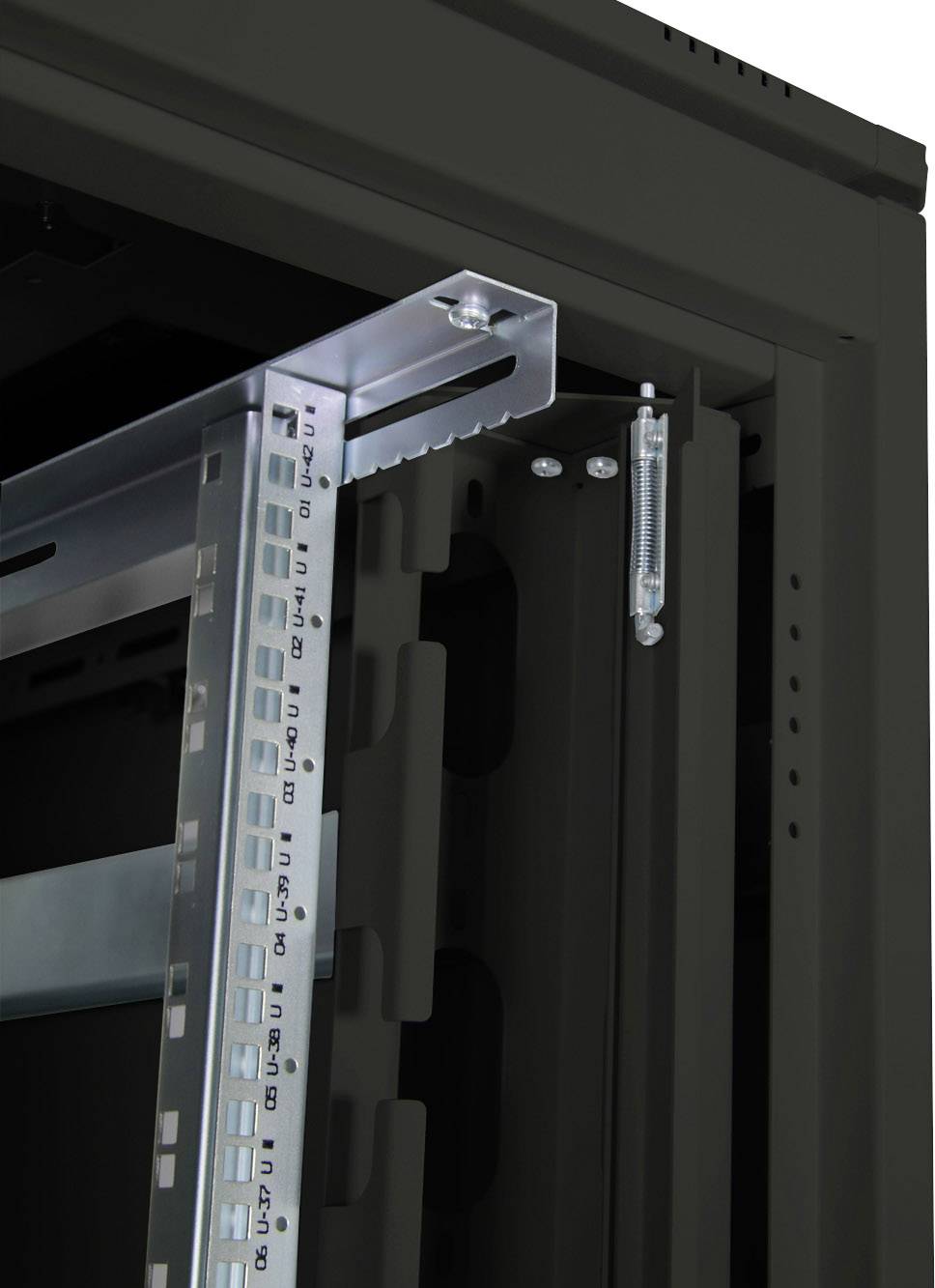 Digitus DN-19 36U-8/8-B-1 19 Zoll Netzwerkschrank (B x H x T) 800 x 1787 x 800mm 36 HE Schwarz (RAL 9005)