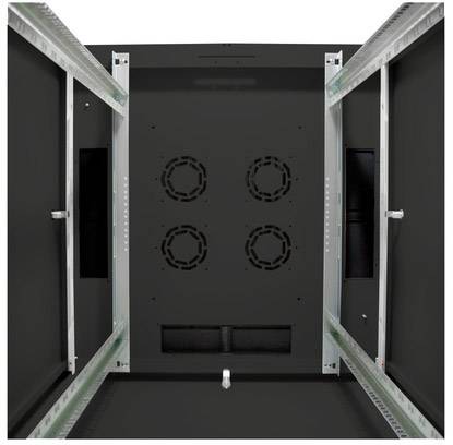 Digitus DN-19 42U-8/8-D-B 19 Zoll Netzwerkschrank (B x H x T) 800 x 2053 x 800 mm 42 HE Schwarz (RAL 9005)