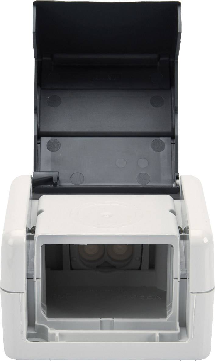 Digitus Netzwerkdose Aufputz 2 Port Grau