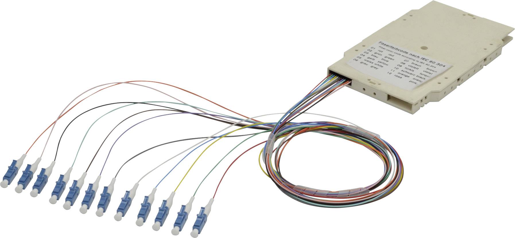 Digitus A-96933-02-UPC LWL-Spleißbox 12 Port LC Bestückt