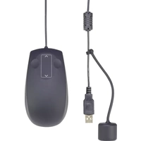 Renkforce IP68 Industrial Maus USB Laser Schwarz 3 Tasten 1000 dpi Renkforce IP68 Industrial Maus USB Laser Schwarz 3 Tasten 1000 dpi