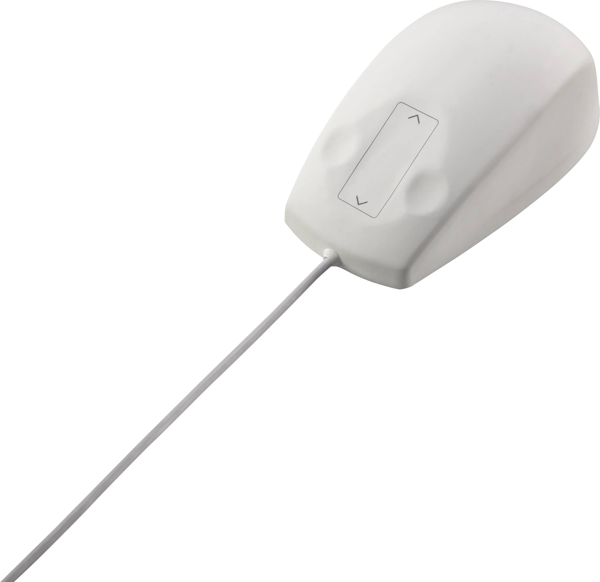 Renkforce IP 68 Industrie USB Tastatur, Maus-Set Spritzwassergeschützt, Staubgeschützt, Touch-Oberfläche Deutsch, QWERTZ Weiß