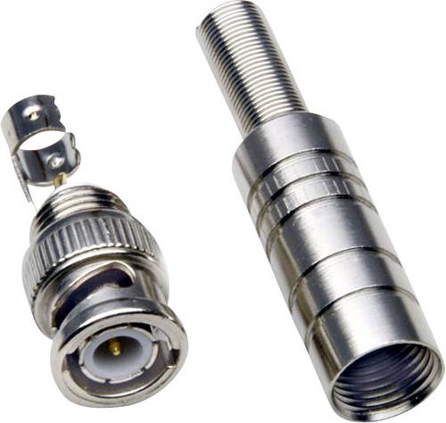 TRU Components 1579574 BNC-Steckverbinder Stecker, gerade 50 Ω 1 St.