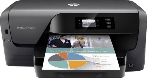 HP Officejet Pro 8210 Farb Tintenstrahl Drucker A4 LAN, WLAN, Duplex