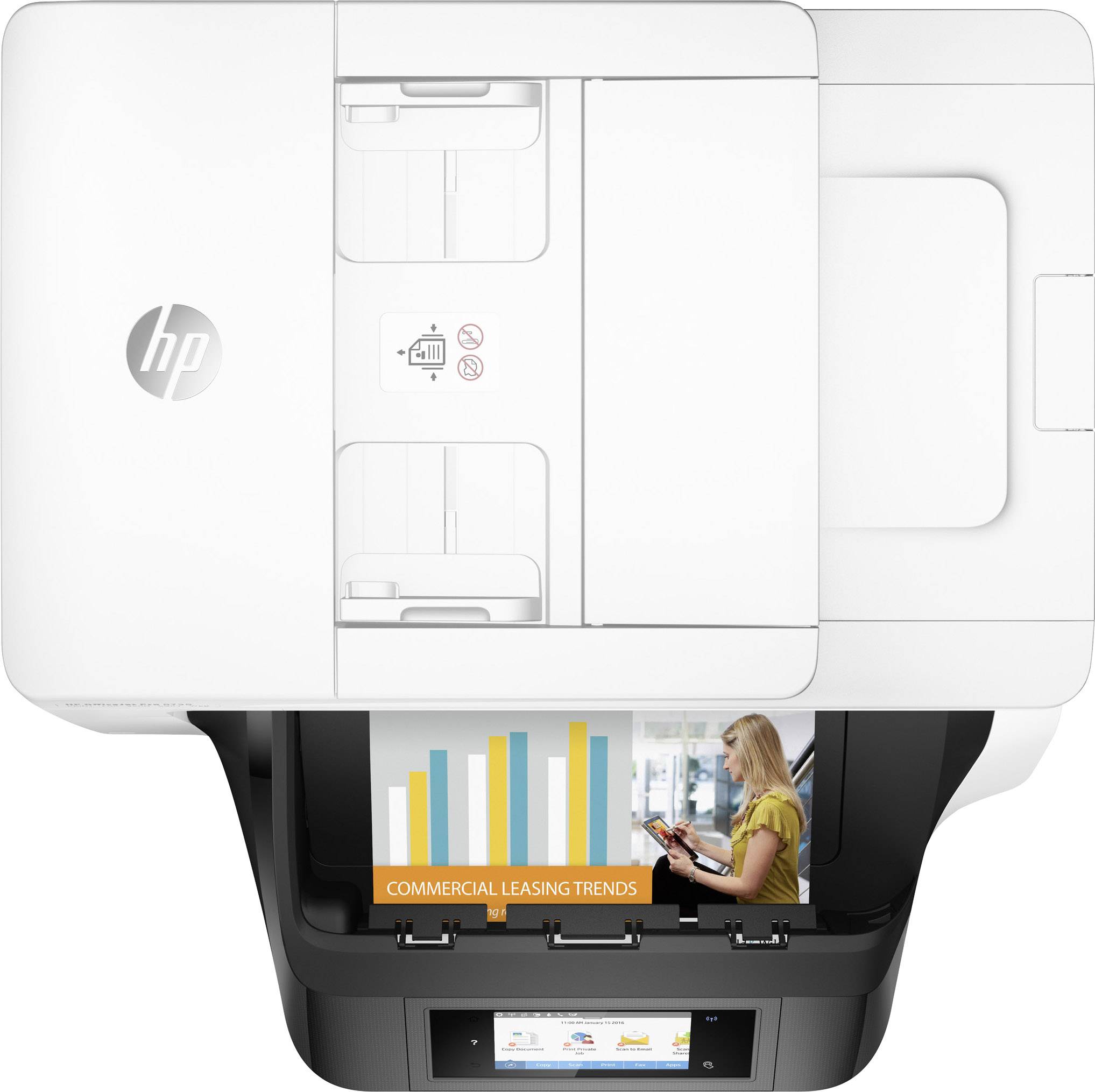 HP Officejet Pro 8730 All-in-One - Multifunktionsdrucker - Farbe - Tintenstrahl - A4 (210 x 297 mm)
