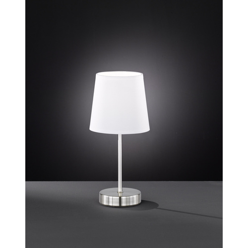 ACTION Cesena | LED Nachttischlampe Weiß, (matt) 832401060000 Nickel E14 42W voelkner
