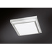 ACTION 967201630300 Halden LED-Deckenleuchte LED LED fest eingebaut 15 W Aluminium (gebürstet)