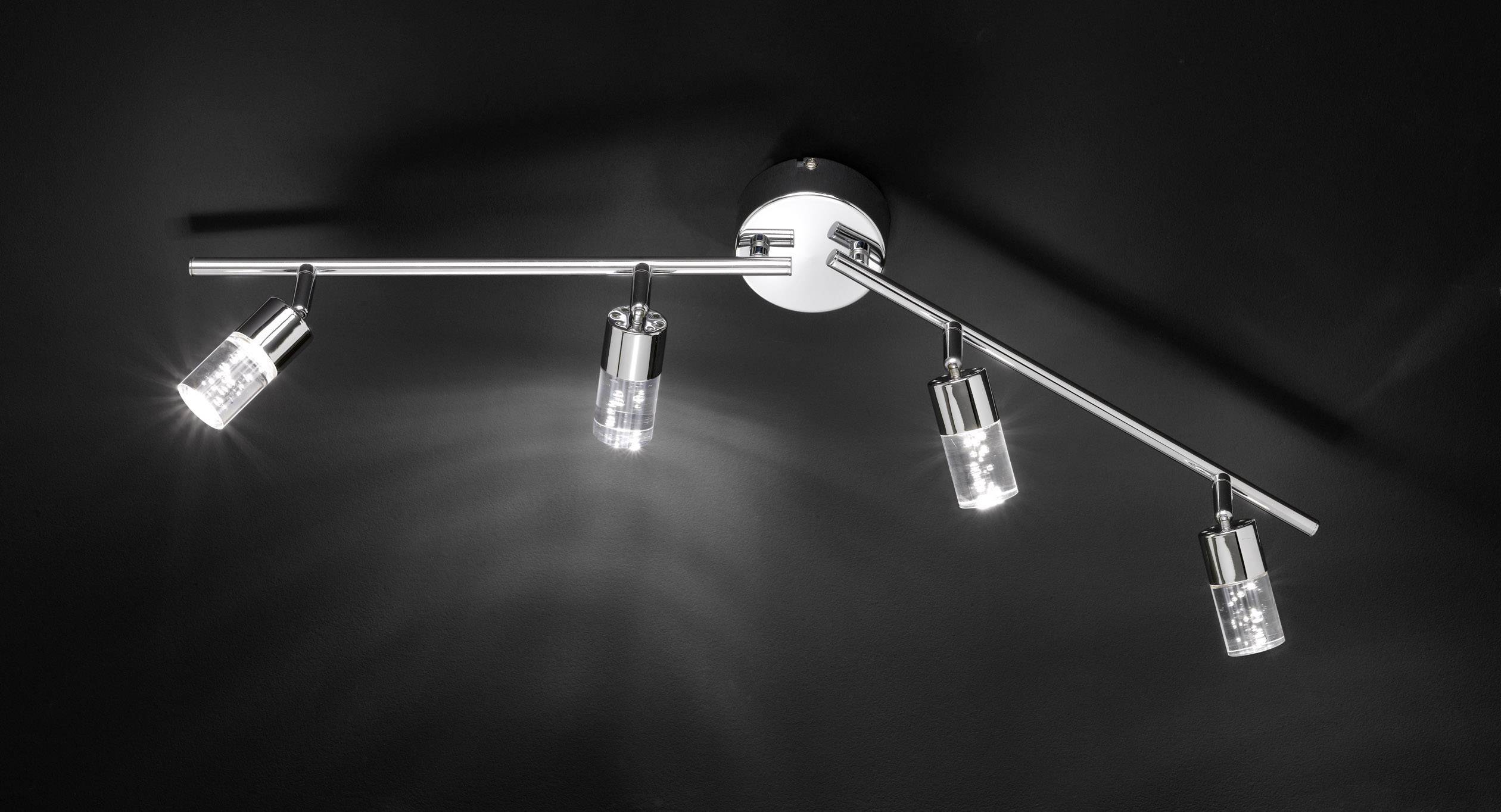 ACTION Lugo 751604010000 LED-Deckenstrahler LED LED fest eingebaut 20 W Chrom