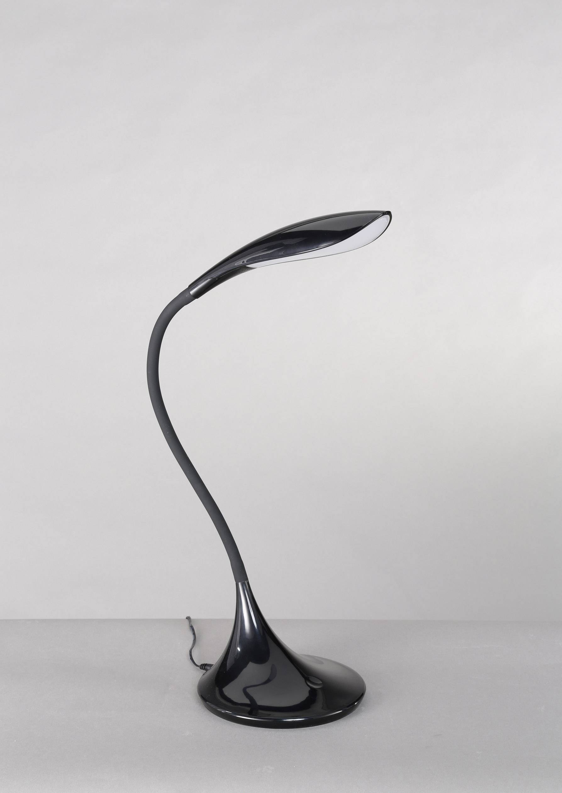 WOFI Yon 8025.01.10.0000 LED-Schreibtischleuchte LED LED fest eingebaut 5.5 W Schwarz