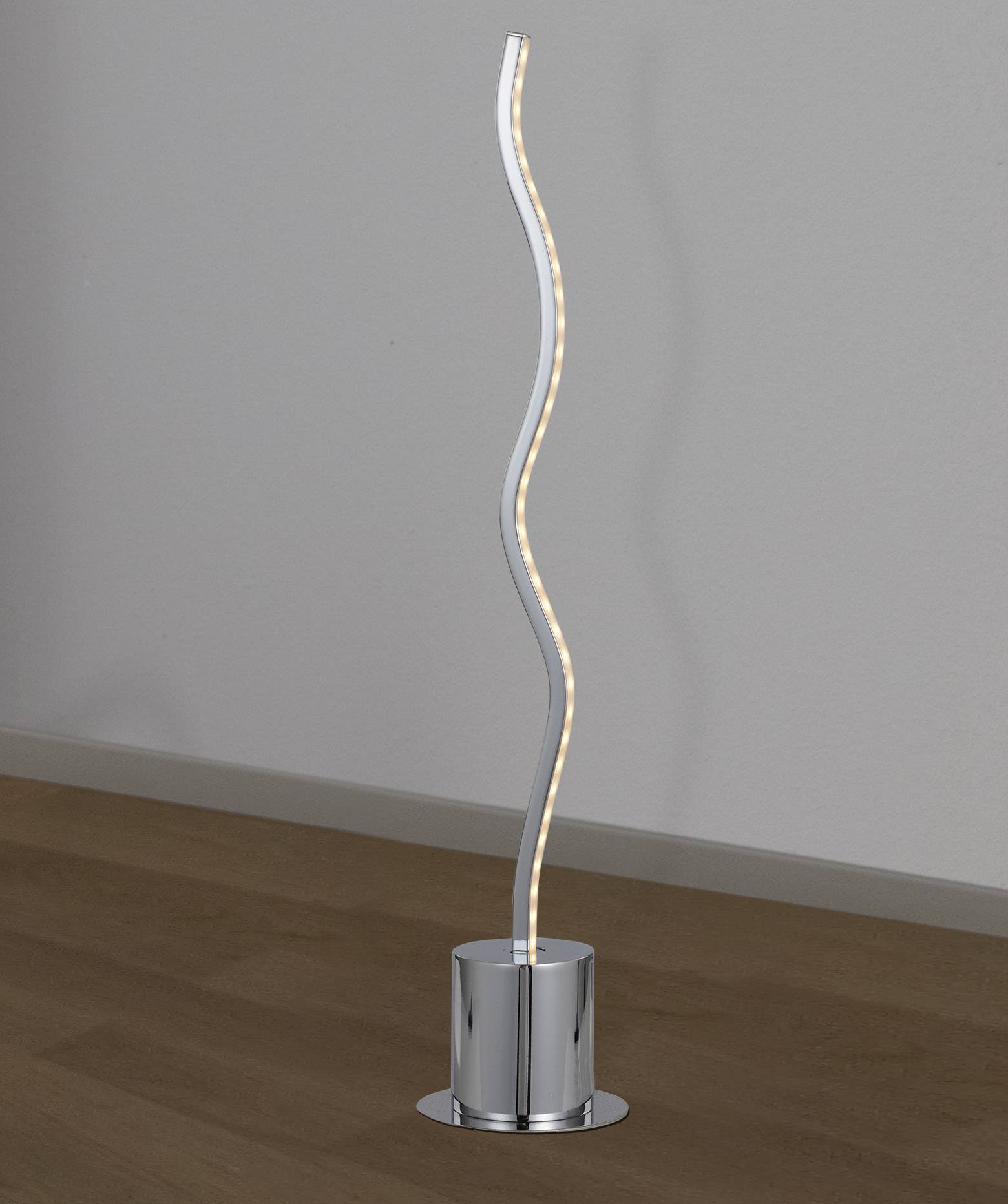 WOFI Benett 3557.01.01.0450 LED-Stehlampe LED LED fest eingebaut 3.7 W Chrom