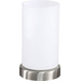 ACTION LOFT 1FLG 830701649170 Tischlampe LED E14 5.5 W EEK: F (A - G) Nickel (matt), Glas matt