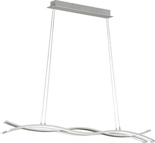 WOFI Segura 7162.03.76.0000 LED-Pendelleuchte 36W Warm-Weiß Nickel