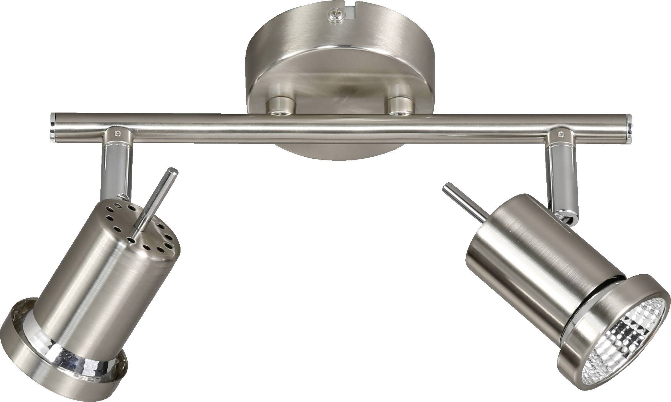 ACTION Hoorn 750302640000 LED-Deckenstrahler 10 W Warmweiß Nickel (matt)