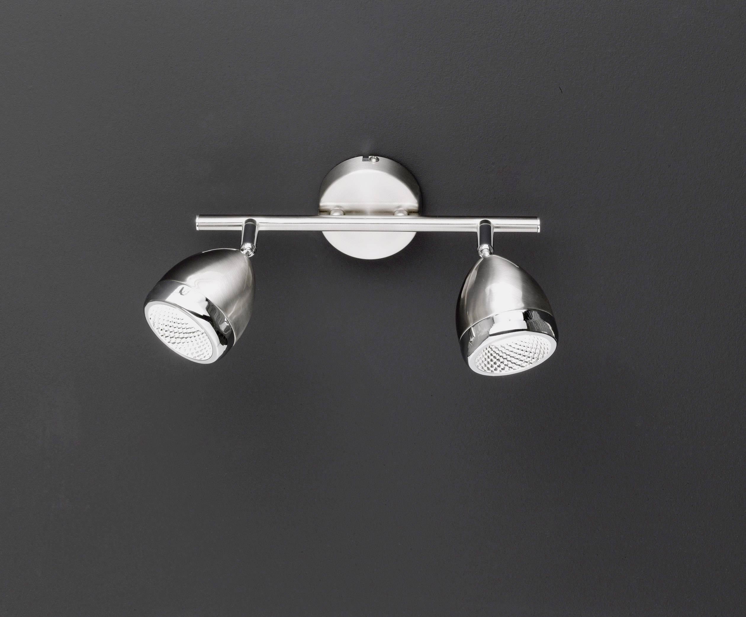 ACTION Oak 785302640000 LED-Deckenstrahler 10 W Warmweiß Nickel (matt)
