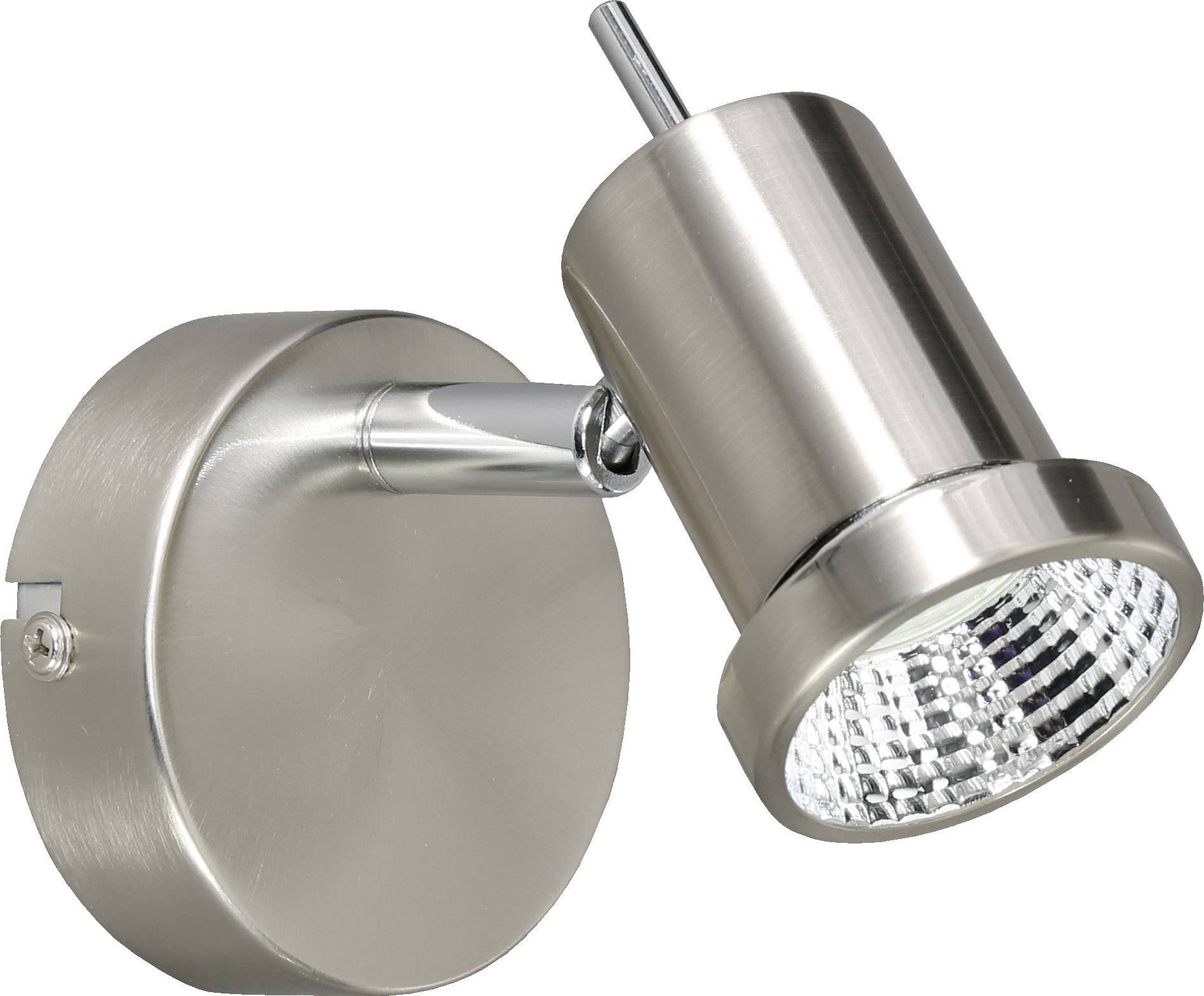 ACTION Hoorn 450301640000 LED-Wandstrahler LED fest eingebaut 5 W LED Nickel (matt)
