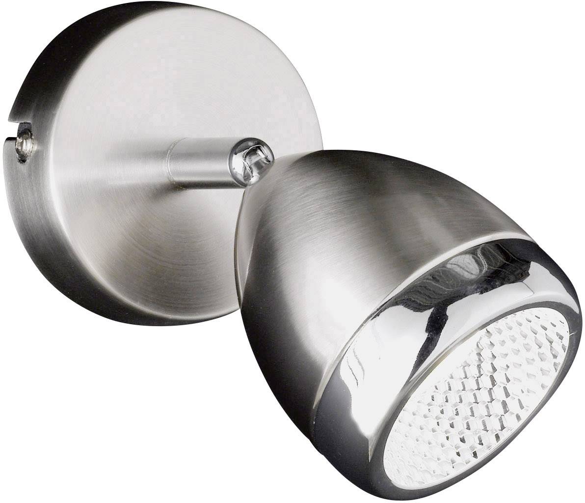 ACTION Oak 485301640000 LED-Wandstrahler LED fest eingebaut 5 W LED Nickel (matt)