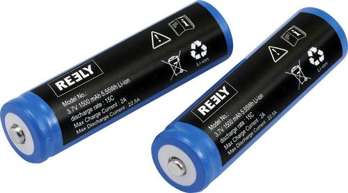 Reely Modellbau-Akku-Einzelzelle Li-Ion 18650 3.7V 1500 mAh