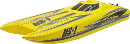 Amewi Alpha Flame Yellow Scheme RC Motorboot RtR 730mm