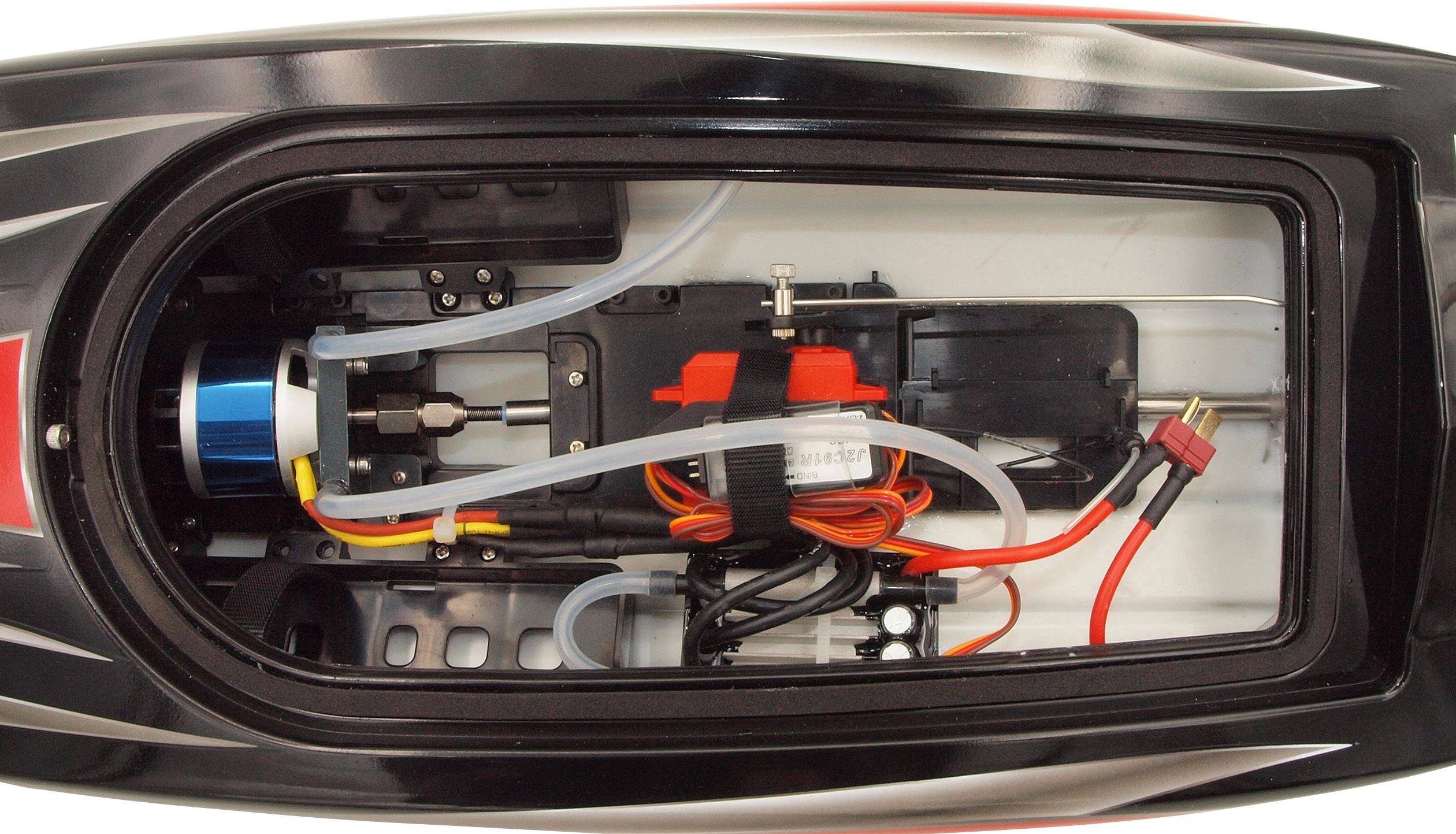 Amewi Bullet V2 'Alpha Flame Scheme' RC Motorboot RtR 729mm