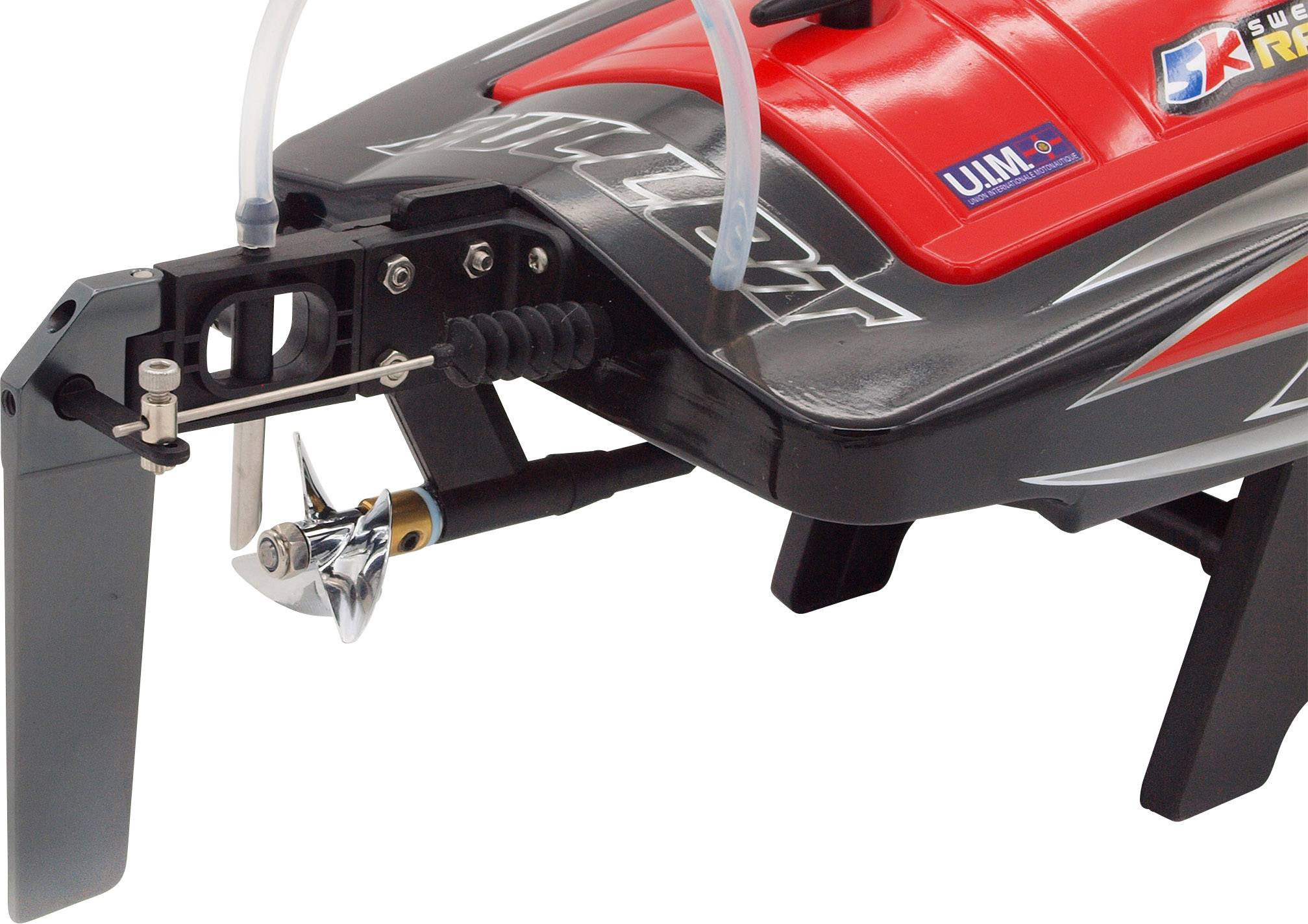 Amewi Bullet V2 'Alpha Flame Scheme' RC Motorboot RtR 729mm