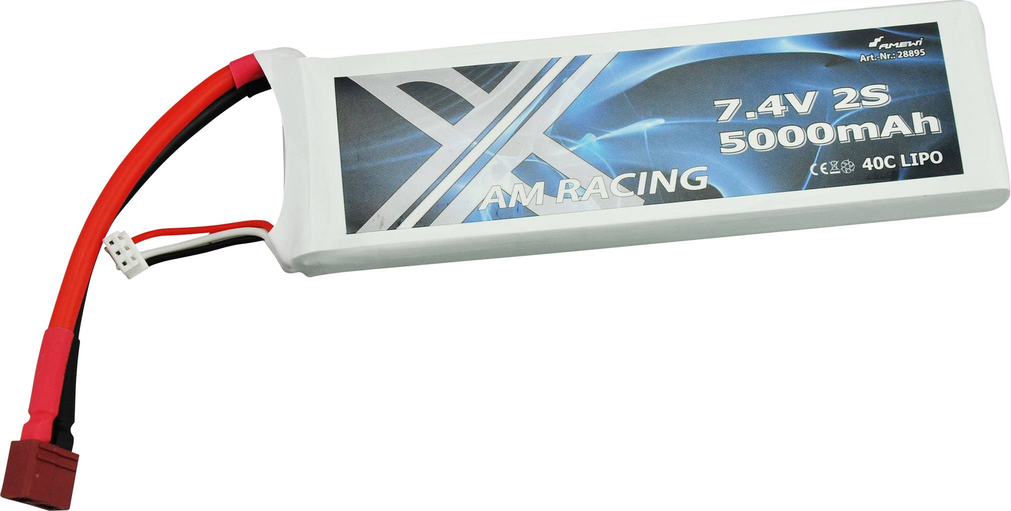 Amewi Fahrakku Passend für (Schiffsmodellbau): Amewi Alpha Flame Yellow Scheme 1 St.