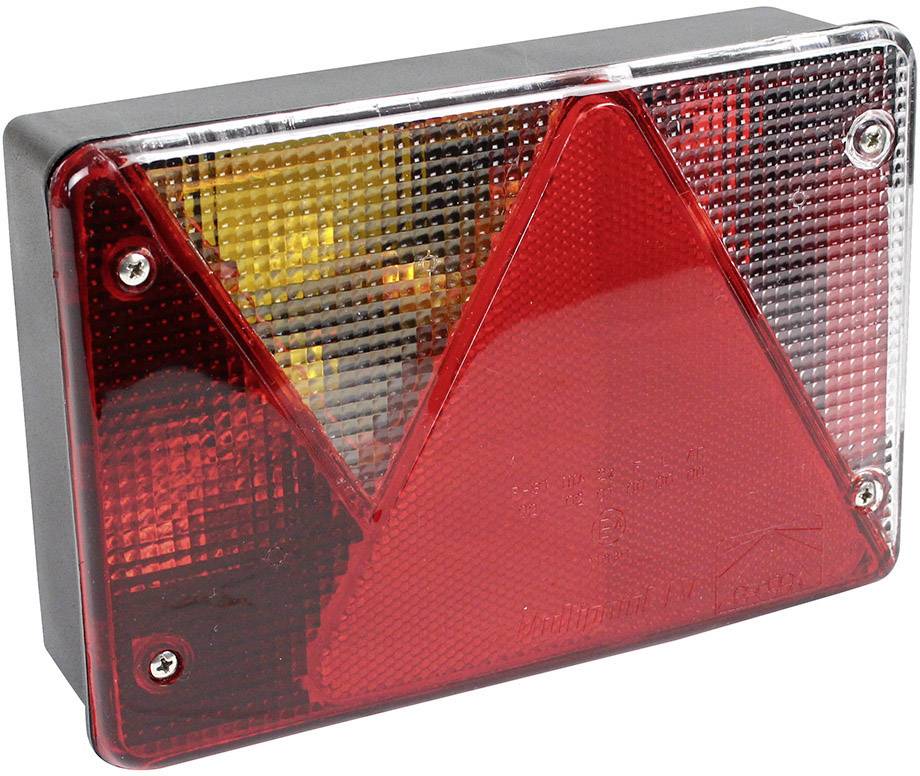 LAS Anhänger-Rückleuchte Multipoint Blinker, Bremslicht, Kennzeichenleuchte, Nebelschlussleuchte, Rückleuchte, Reflektor hinten, links 12 V