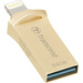 Transcend JetDrive™ Go 500 USB-Zusatzspeicher Smartphone/Tablet Gold 64GB USB 3.1, Lightning