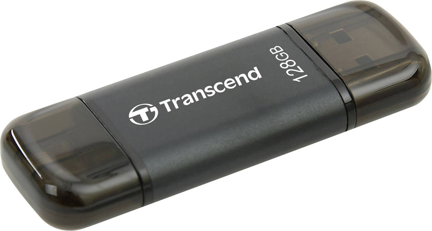 Transcend JetDrive™ Go 300 USB-Zusatzspeicher Smartphone/Tablet Gold 128 GB USB 3.1, Apple Lightnin