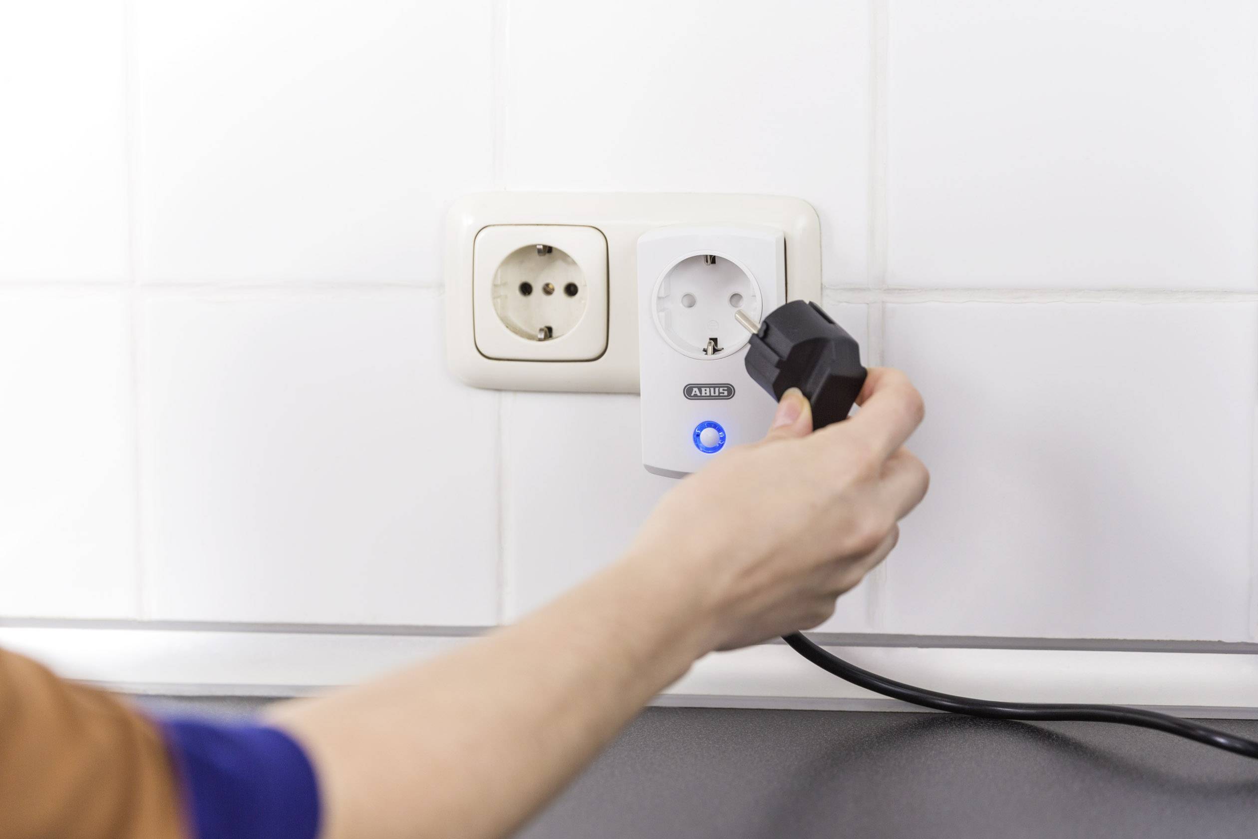 ABUS ABUS FUHA35000A Funk-Alarmanlagen-Erweiterung Funk-Steckdose