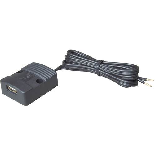 ProCar Flache Power USB Steckdose 12-24V/DC 3A Belastbarkeit Strom max.=3 A Passend für (Details) USB A
