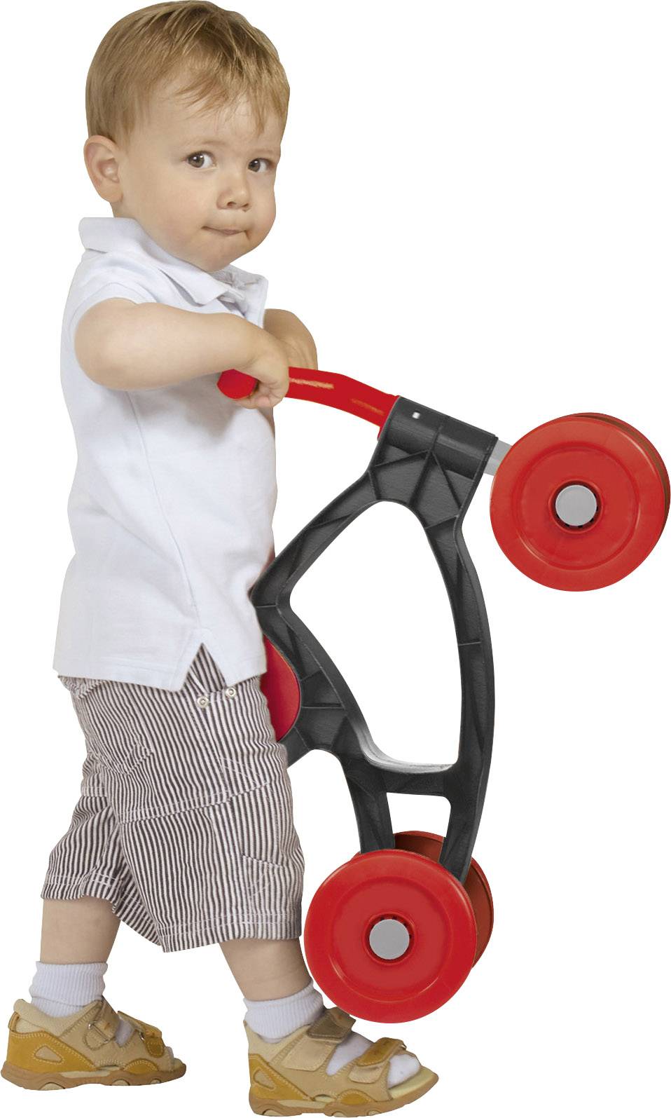 BIG-Flippi Laufrad Black