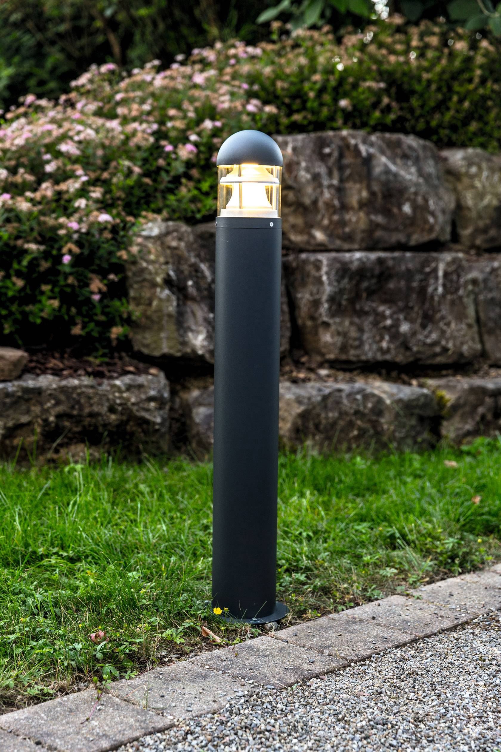 Heitronic 35992 Maris Außenstandleuchte LED E27 12W Graphit