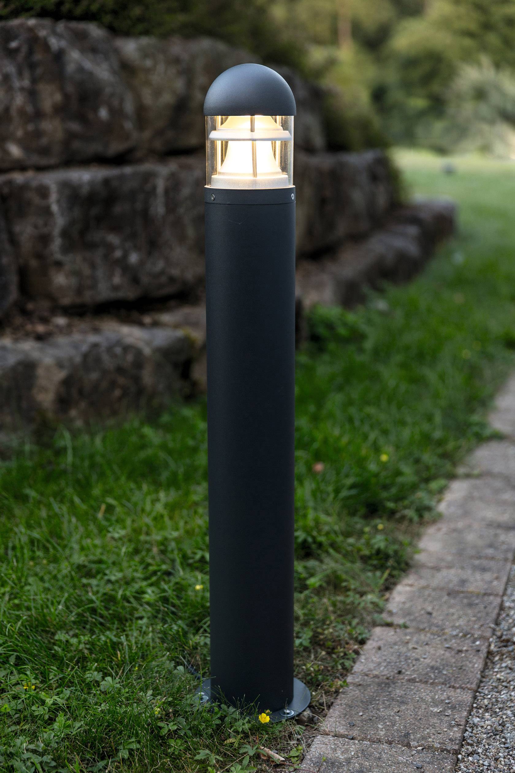 Heitronic 35992 Maris Außenstandleuchte LED E27 12W Graphit