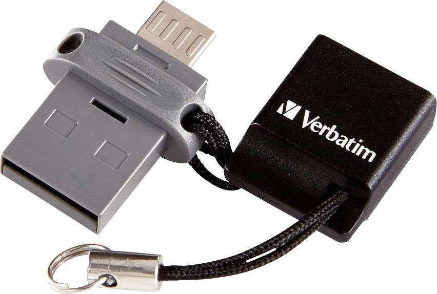 Verbatim Dual Drive USB-Zusatzspeicher Smartphone/Tablet 32 GB USB 2.0, Micro USB 2.0