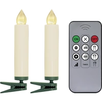 Polarlite PL-8388735 Funk-Weihnachtsbaum-Beleuchtung Kerze Innen batteriebetrieben Anzahl Leuchtmittel 10 LED Warmweiß Polarlite PL-8388735 Funk-Weihnachtsbaum-Beleuchtung Kerze Innen batteriebetrieben Anzahl Leuchtmittel 10 LED Warmweiß