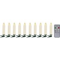 Polarlite PL-8388735 Funk-Weihnachtsbaum-Beleuchtung Kerze Innen batteriebetrieben Anzahl Leuchtmittel 10 LED Warmweiß Polarlite PL-8388735 Funk-Weihnachtsbaum-Beleuchtung Kerze Innen batteriebetrieben Anzahl Leuchtmittel 10 LED Warmweiß