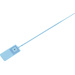 TRU Components Kabelbinder-Plombe 248mm 2.20mm Blau mit stufenloser Verstellung