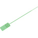 TRU Components Kabelbinder-Plombe 248mm 2.20mm Grün mit stufenloser Verstellung