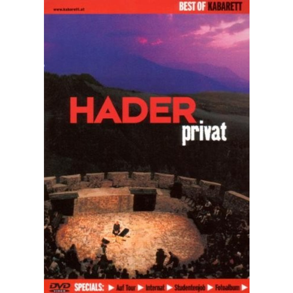 DVD Josef Hader Privat FSK: 0