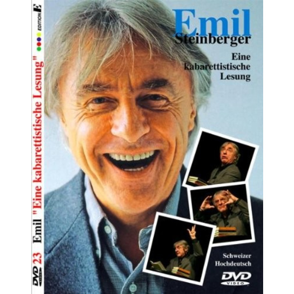 DVD Emil Steinberger Eine kabarettistische Lesung FSK: 0