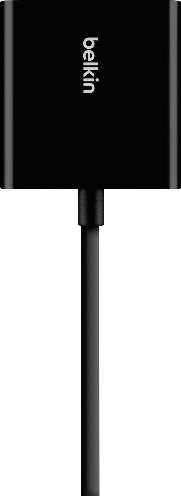 Belkin B2B137-BLK HDMI / VGA Adapter [1x HDMI-Buchse - 1x VGA-Buchse, Klinkenbuchse 3.5 mm] Schwarz 10.00cm